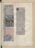 Francais 77, fol. 279, Bataille de Lavilledieu (1366)